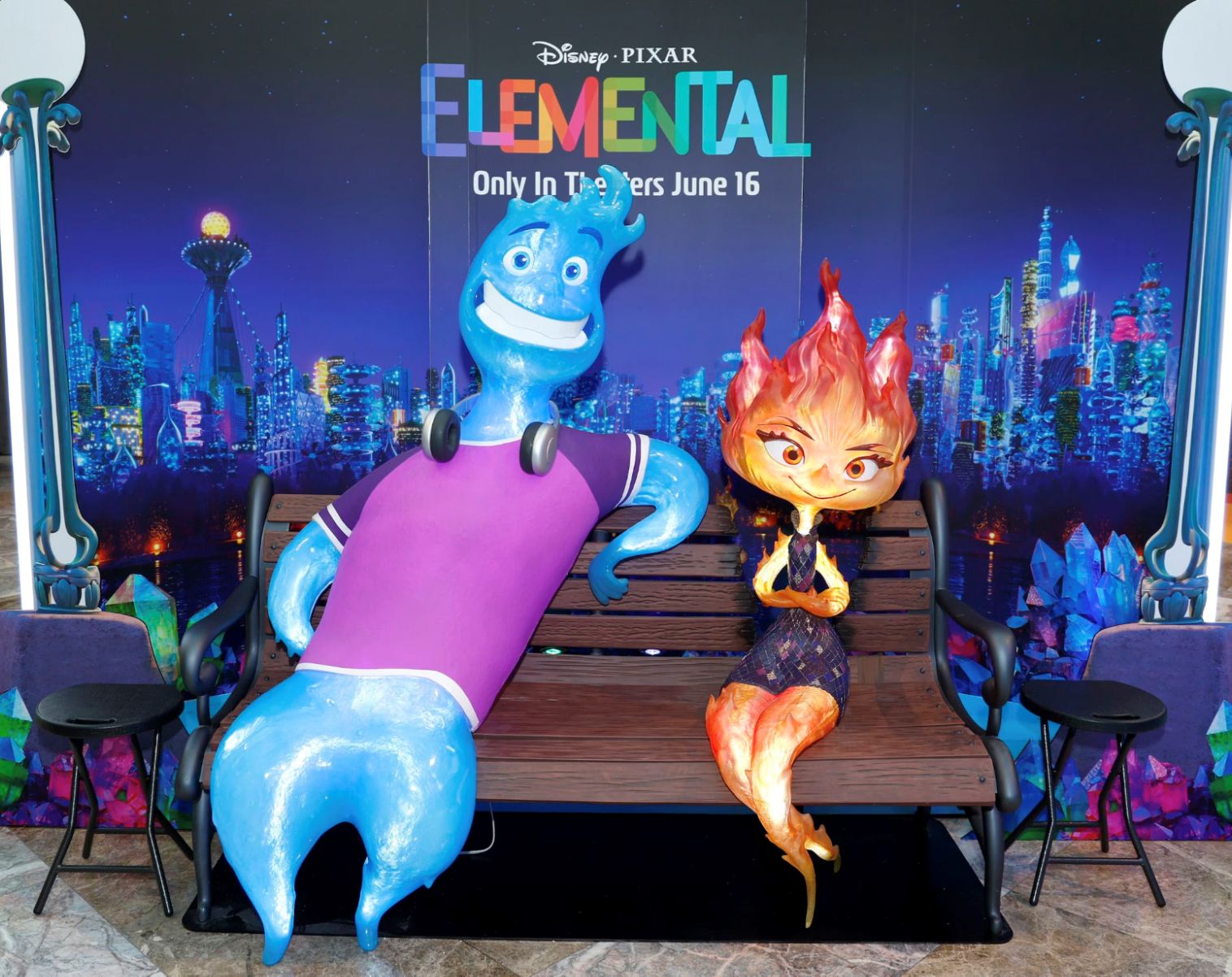 Disney Pixar Elemental Movie Characters